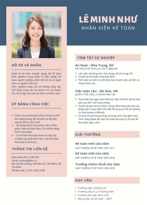 365cv|Mẫu CV Xin Việc Đẹp, Chuyên Nghiệp, Mới Nhất 2024.